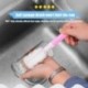 Szín: zöld - Levehető cumisüveg kefe Clean Sponge Child speciális palackkefe hosszú nyelű tisztítóeszközök Vizes