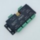 Fekete szín - DC5V-24V LED jelerősítő SP901E SPI vezérlő 4 csatornás csoport erősítő WS2812 2811 2813 pixel RGB LED