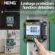 Szín: UK Plug - ANENG Smart Socket Tester Dugaszérzékelő Digitális tápkimeneti feszültség teszt Nulla vonal polaritás