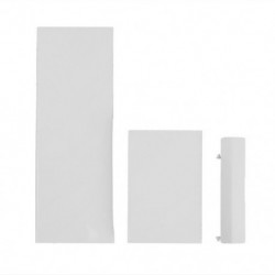 Fehér szín - 3db cserememóriakártya ajtaját fedő fedél a Nintendo Nintend Wii konzol memóriaportjához.