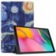 Szín: 01 - Samsung Galaxy Tab A7 Lite 8.7 SM-T220 T225 táblagéphez Összecsukható állvány védőburkolat 2021 Új tok