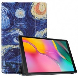Szín: 01 - Samsung Galaxy Tab A7 Lite 8.7 SM-T220 T225 táblagéphez Összecsukható állvány védőburkolat 2021 Új tok