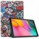 Szín: 09 - Samsung Galaxy Tab A7 Lite 8.7 SM-T220 T225 táblagéphez Összecsukható állvány védőburkolat 2021 Új tok