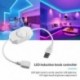 Szín: B 5V Knob Dimmer - DC5V szabályozható USB gomb kézi LED fényerőszabályzó érintőkapcsoló LED szalagfényhez 1