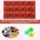Szín: 8 lyuk - Mini muffin 16 lyukú szilikon kerek forma barkácsolás cupcake sütik Fondant tepsi tapadásmentes puding