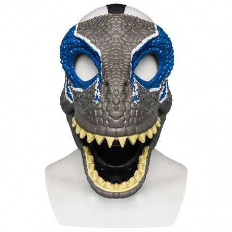 Halloween maszk Kék Dinoszaurusz Állatok Arcmaszk Party Cospaly Dinosaur World maszk nyíló állkapcsos Tyrannosaurus Rex