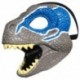 Halloween maszk Kék Dinoszaurusz Állatok Arcmaszk Party Cospaly Dinosaur World maszk nyíló állkapcsos Tyrannosaurus Rex