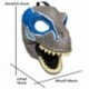 Halloween maszk Kék Dinoszaurusz Állatok Arcmaszk Party Cospaly Dinosaur World maszk nyíló állkapcsos Tyrannosaurus Rex