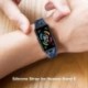 Szín: C - Puha szilikon szíj Huawei Band 6 Pro/Huawei Band 6/Honor Band 6 karkötő okos csuklópánt csere óra övszíjhoz