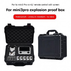 DJI Mini 3 PRO Tárolótáska Hordozható Bőrönd Kemény Shell Tok Vízálló Robbanásbiztos hordozódoboz RC Vezérlő