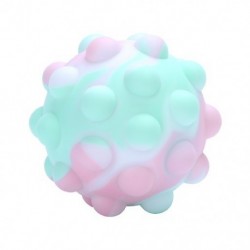 Szín: 03 - 3D dekompressziós labda stresszoldó kocka szilikon szivárványos golyós buborékos izgul játékok Kawaii