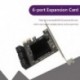 6 portos SATA PCIe adapter SATA III – PCI Express 3.0 X1 vezérlő bővítőkártya 6 Gbps SATA 3.0 PCI-E X4/X8/X16 ASM1166
