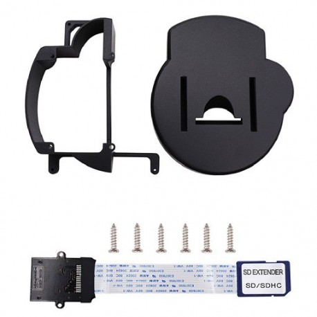 Szín: Tartókészlet - GC Loader Lite és SD2SP2 adapter TF kártyaolvasó 3D nyomtató rögzítő készlet NGC GameCube