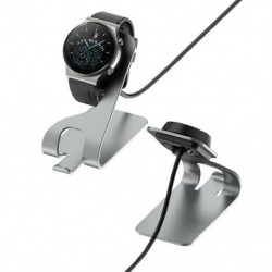 Szín: Szürke - Vezeték nélküli USB töltőkábel dokkoló töltő Huawei Watch GT Ruuner/3/3Pro GT2 Pro/ECG GT3 46mm/42mm