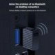 Fekete szín - ORICO Mini USB 5.0 Dongle Adapter Vezeték nélküli Dongle Audio Receiver Adó Aptx PC Egér Billentyűzet