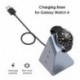 Szín: ezüst - Okosóra töltőállvány USB-kábel töltő Samsung Galaxy Watch 4 Classic 42 46mm aktív 1/2 töltő