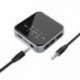 2 az 1-ben HiFi Bluetooth 5.2 adó-vevő Vezeték nélküli 3,5 mm-es AUX optikai AptX LL HD adapter kihangosító alacsony