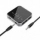 2 az 1-ben HiFi Bluetooth 5.2 adó-vevő Vezeték nélküli 3,5 mm-es AUX optikai AptX LL HD adapter kihangosító alacsony
