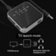 2 az 1-ben HiFi Bluetooth 5.2 adó-vevő Vezeték nélküli 3,5 mm-es AUX optikai AptX LL HD adapter kihangosító alacsony