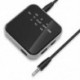 2 az 1-ben HiFi Bluetooth 5.2 adó-vevő Vezeték nélküli 3,5 mm-es AUX optikai AptX LL HD adapter kihangosító alacsony