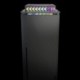 Porálló burkolat fém hálós ventilátor külső hűtőrendszer felső hűtőventilátor Xbox Series X-hez RGB LED lámpával