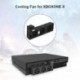 Xbox One X hűtőventilátor-hűtőhöz, hőelszívó hőfokszabályozása Xbox One X konzolhoz, külső 3 ventilátor, USB