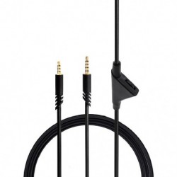 Csere audiokábel Logitech Astro A10 A40 fejhallgatóhoz 3,5 mm-es jack távirányító kábel fülhallgató kábel audio