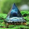 Szín: 03 - Kézzel készített orgonit piramis gyógyító kristály Reiki csakra Orgon multiplikátor piramisok