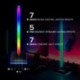 Szín: H - 2db RGB fejhallgató állvány LED szalag fényzene hangvezérlés hangszedő ritmus környezeti atmoszféra lámpa