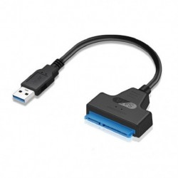 SATA-USB adapter SATA 3 USB 3.0 kábel 22 tűs merevlemez kábel átalakító 2.5 SSD HDD merevlemez meghajtóhoz akár 6 Gbps