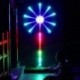 Szín: 1m 6 fej - Fireworks LED Strip Light RGB Sound Control Symphony Firework Light Esküvői Karácsonyi Zene Control Teljes