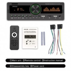 Szín: pozicionálással - 1 din autórádió multimédiás kihangosító MP3 lejátszó FM AM Audio 12V USB/SD/AUX bemenet