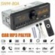 Szín: Positioning Remote - 1 din autórádió multimédiás kihangosító MP3 lejátszó FM AM Audio 12V USB/SD/AUX bemenet
