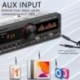 Szín: Positioning Remote - 1 din autórádió multimédiás kihangosító MP3 lejátszó FM AM Audio 12V USB/SD/AUX bemenet