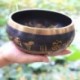 Szín: 8 cm - Nepál Tibeti Buddha Hangtál jóga Meditáció Kántáló Tál Rézfúvós harangjáték Kézműves Zeneterápia