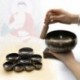 Szín: 8 cm - Nepál Tibeti Buddha Hangtál jóga Meditáció Kántáló Tál Rézfúvós harangjáték Kézműves Zeneterápia