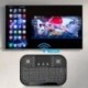 Mini 2.4G billentyűzet háttérvilágítás Bluetooth Air Mouse vezeték nélküli érinthető távirányító USB vevővel