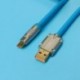 Fehér szín - 2 az 1-ben tekercselt Aviator Wire Type-C-USB kábel a mechanikus billentyűzethez Aviation Connector