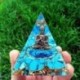 Szín: 09 - Buddha orgon piramis gyógyító természetes kristály csakra kő Reiki kiegyensúlyozó energia generátor orgonit