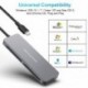 Szín: C típusú - USB Type-C 3.0 kártyaolvasó CFast/SD/CF/XD/Secure Digital/TF kártyaolvasó Flash kártya nagy sebességű