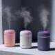 Szín: fehér 5 szűrő - 300 ml légpárásító USB ultrahangos aroma illóolaj diffúzor Romantic Soft Light párásító