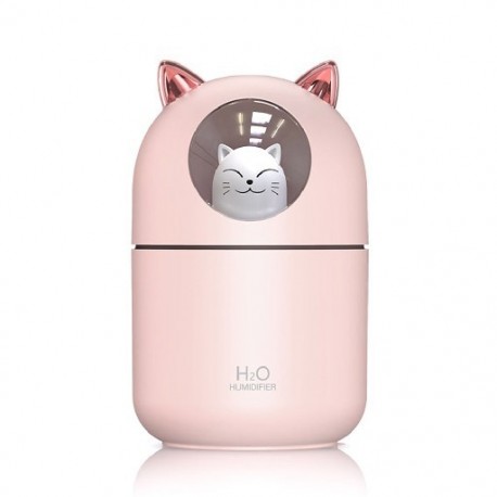 Szín: B - 300 ml légpárásító USB ultrahangos aroma illóolaj diffúzor Romantic Soft Light párásító Mini Cool Mist