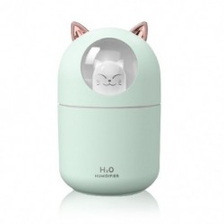 Szín: C - 300 ml légpárásító USB ultrahangos aroma illóolaj diffúzor Romantic Soft Light párásító Mini Cool Mist