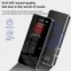 Szín: fekete 8G - MP4 lejátszó Bluetooth beépített hangszóróval Érintőgombos FM rádió Videó lejátszás E-könyv