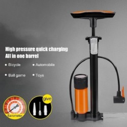 Szín: C - Kerékpár padlószivattyú Max 160PSI univerzális golyós kerékpár gumiabroncs felfújó szivattyú