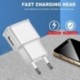 USB töltő 1A 2A fali gyorstöltés iPhone-hoz Samsung Xiaomi EU dugós töltő adapter otthoni utazási okostelefon USB