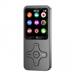 Szín: nincs memóriakártya - Mini MP3 MP4 lejátszó 1,8 hüvelykes LCD képernyő Bluetooth hangszóró HiFi zenelejátszó