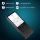 Szín: nincs memóriakártya - Mini MP3 MP4 lejátszó 1,8 hüvelykes LCD képernyő Bluetooth hangszóró HiFi zenelejátszó