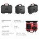 Szín: 2 DB tempered film - DJI Mini 3 PRO-hoz Tartozékok Tárolótáska Hordozható bőrönd Kemény héjú vízálló tok