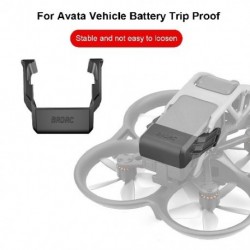 Fekete szín - Akkumulátor botlásgátló a DJI AVATA akkumulátorerősítő csathoz, megakadályozza a leesést. A DJI Avata
